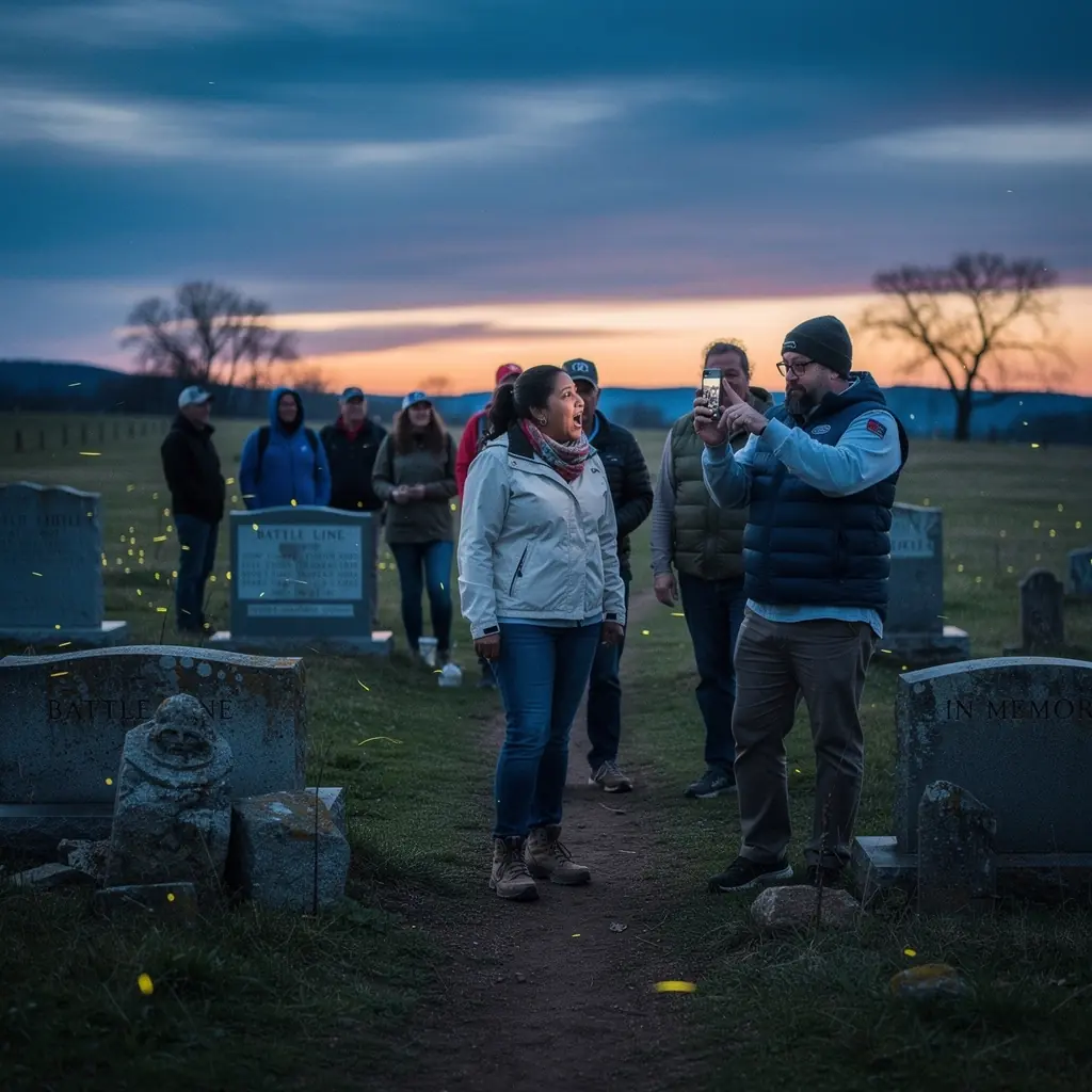 Детали западной культуры, представленные на фоне природных пейзажей.